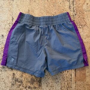 Ivivva by LuluLemon Gray and Purple Kids Shorts
